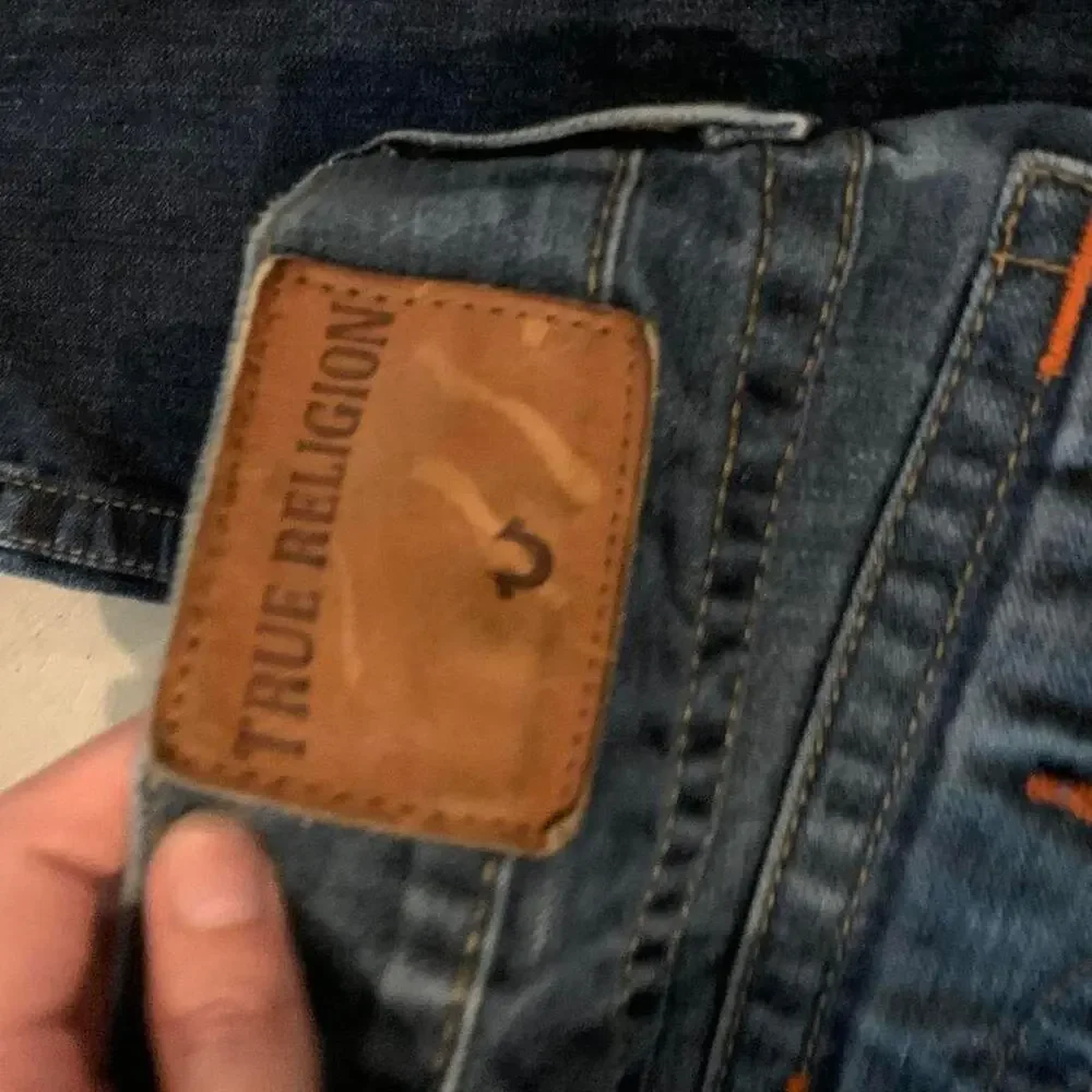 True religion mens dark wash